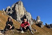 Rifugio Rosalba (1730 m) con Colle Garibaldi (1824 m) in autunnale ad anello il 28 ottobre 2020 - FOTOGALLERY